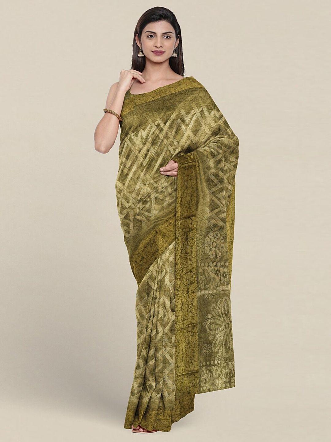 pothys geometric printed saree