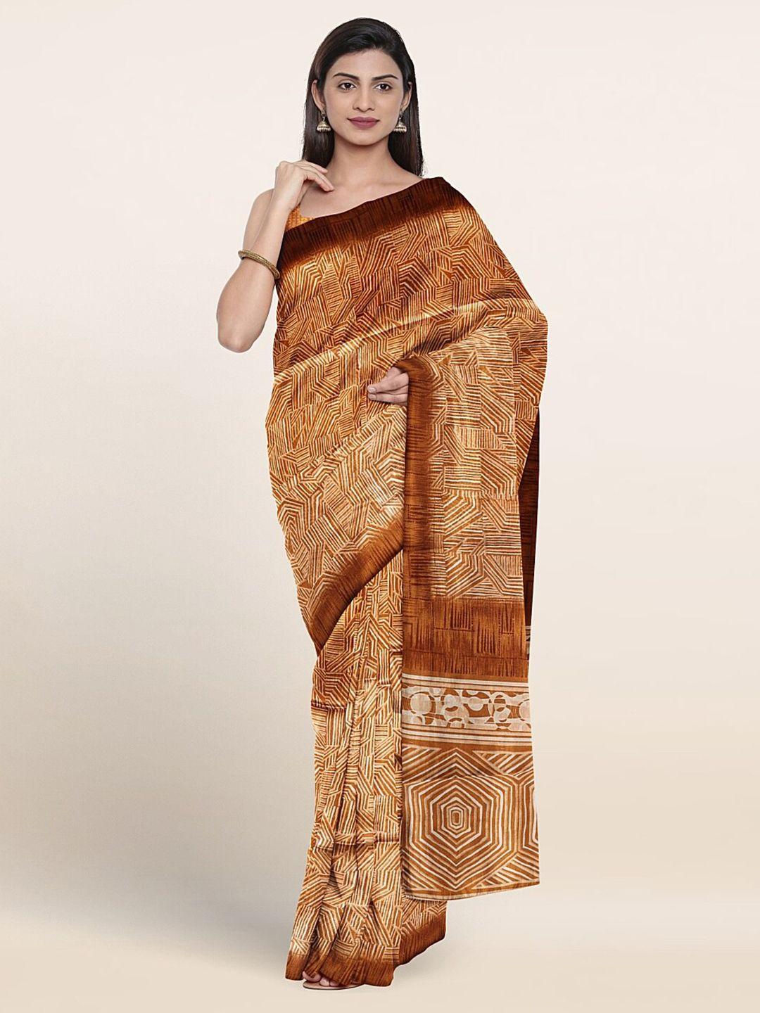 pothys geometric printed saree