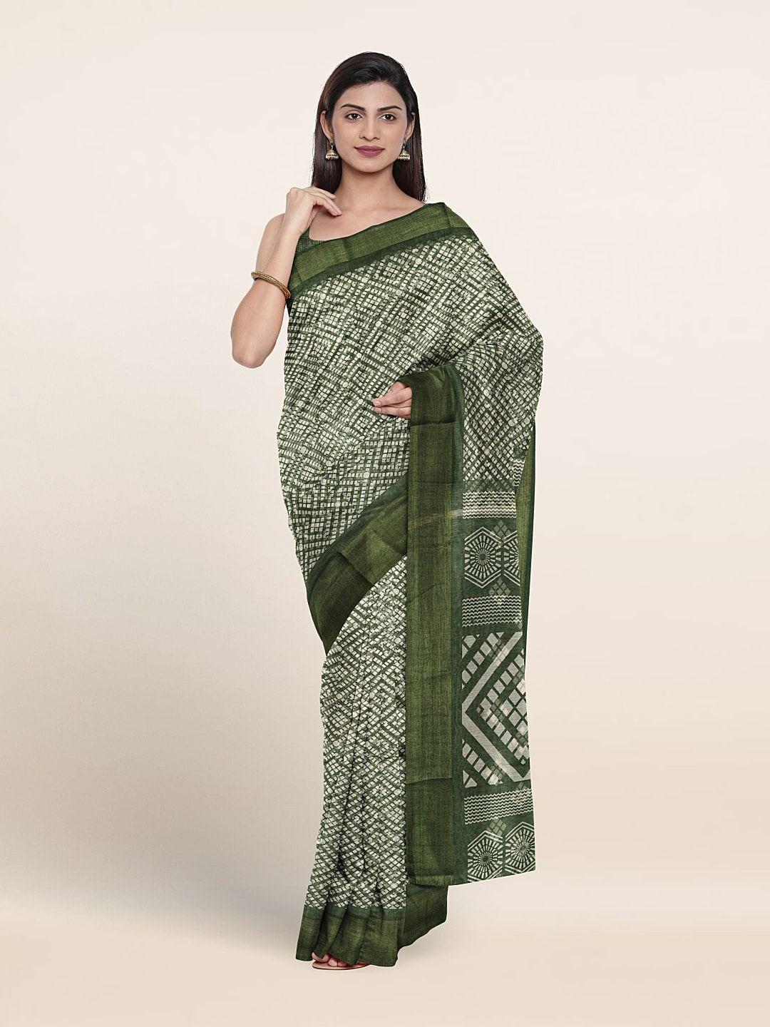 pothys geometric printed saree