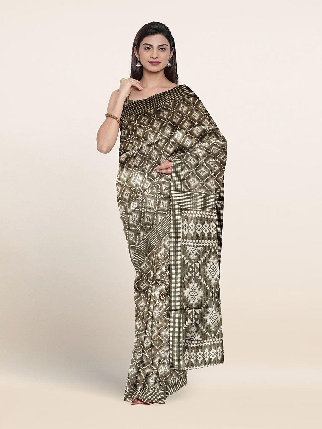 pothys geometric printed saree