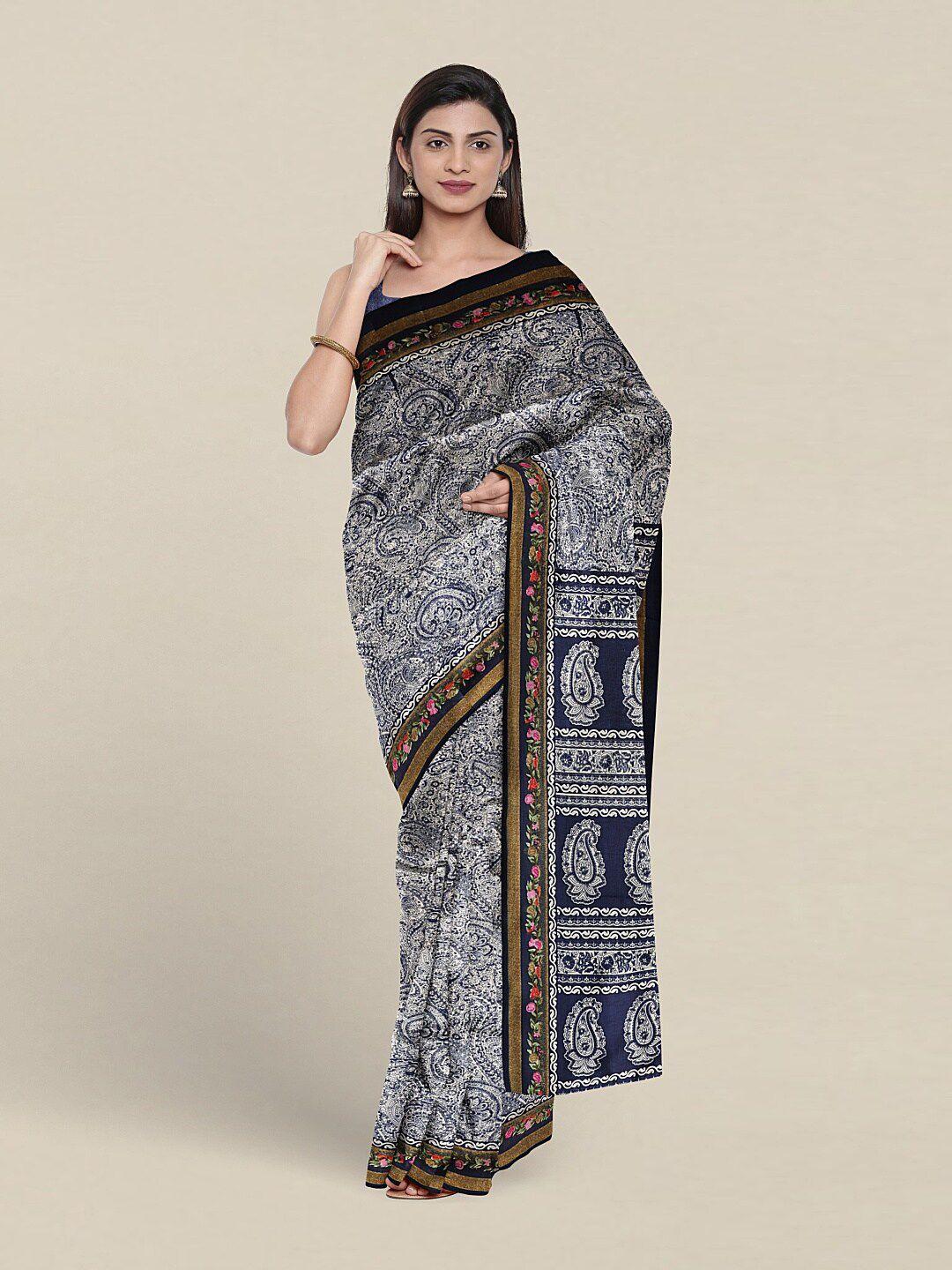 pothys paisley printed saree