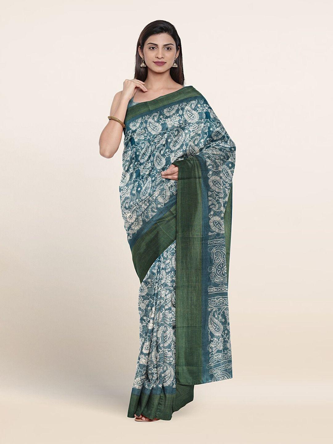 pothys paisley printed saree