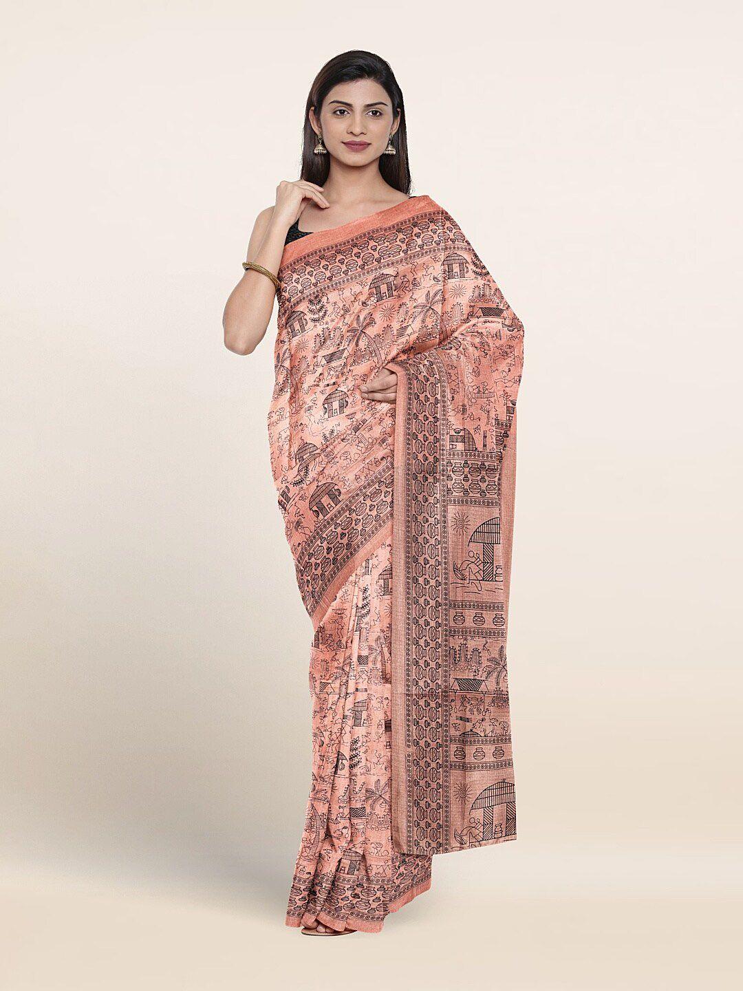 pothys warli printed saree