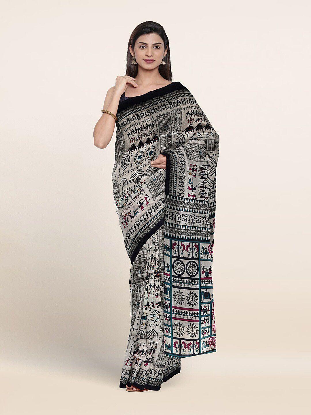 pothys warli printed saree