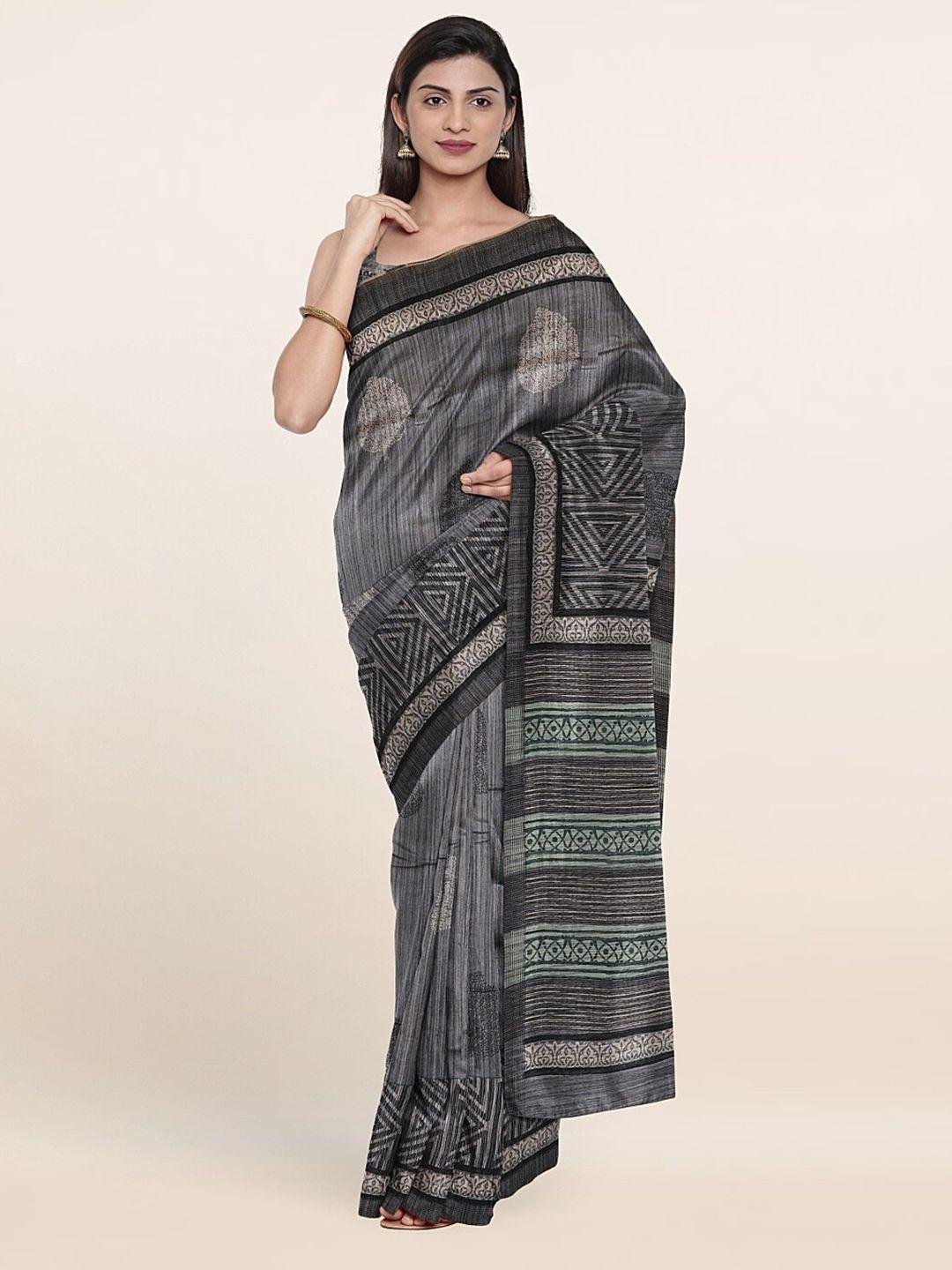pothys women grey sarees