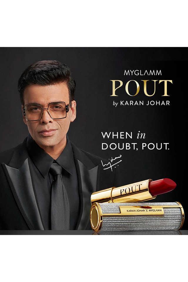 pout by karan johar luxe plumping lipstick