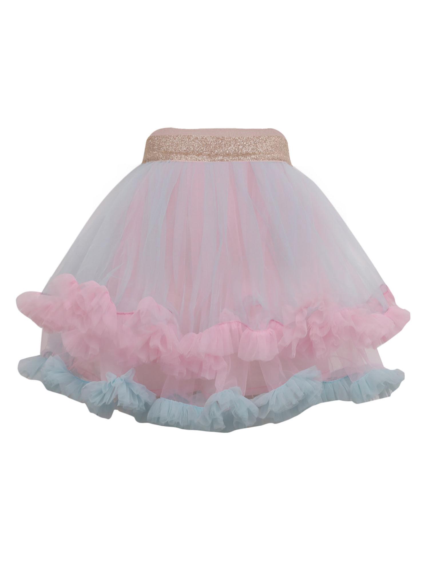 powder multi-color tutu skirt