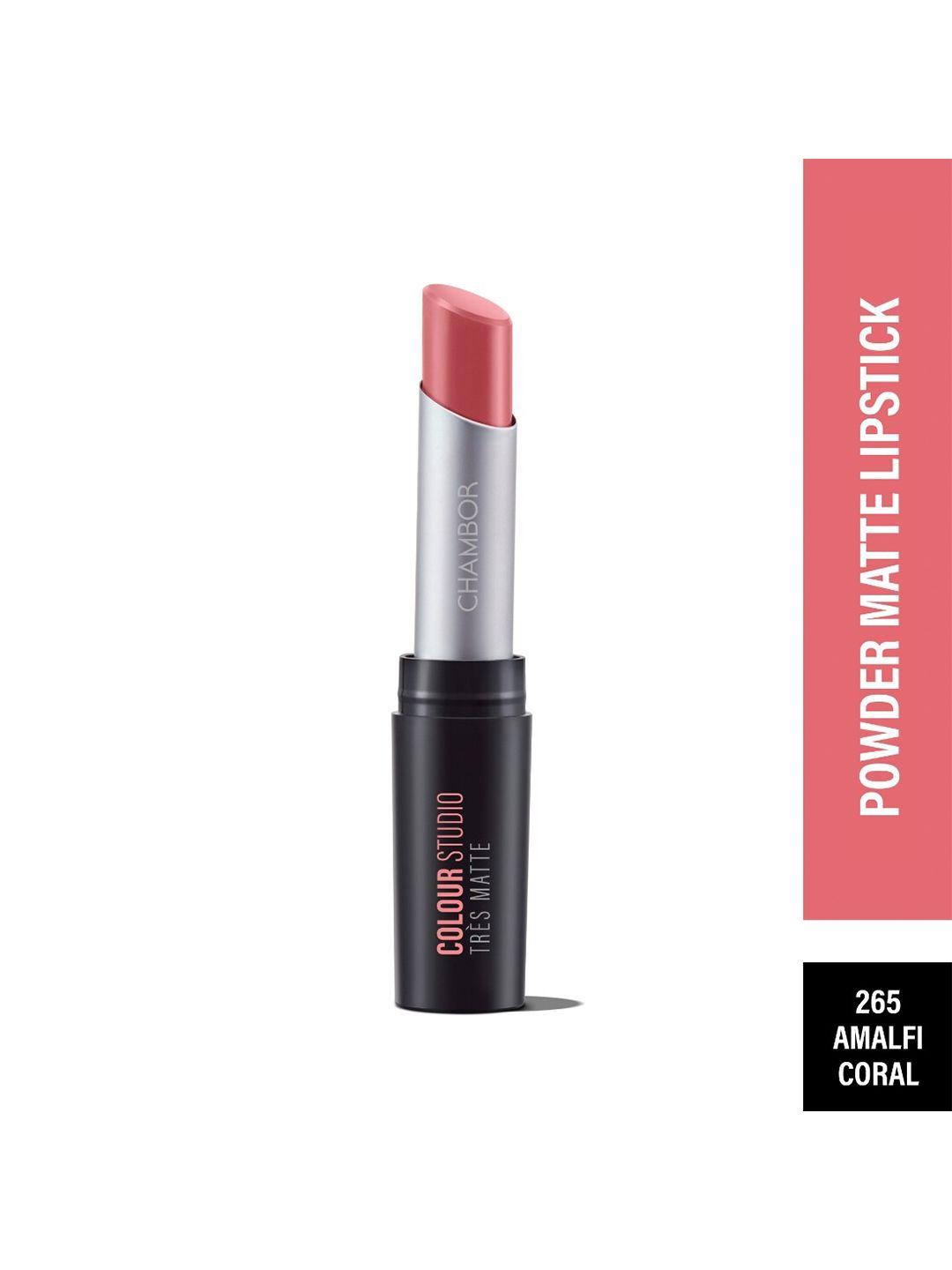 powdery matte glamour lipstick with spf 30- amalfi coral 265