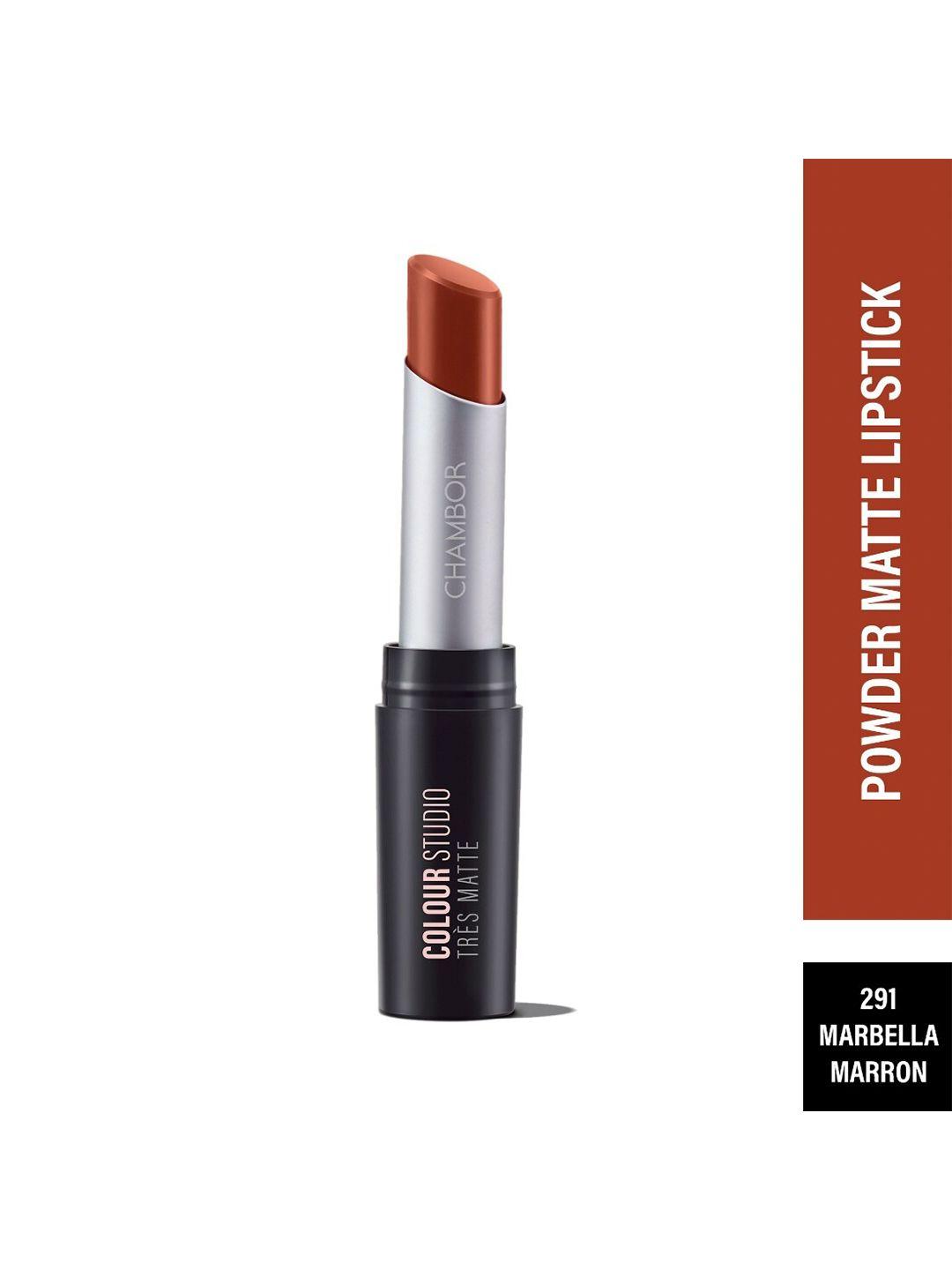 powdery matte glamour lipstick with spf 30-marbella marron 291