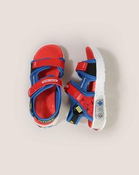 power splash sandals with velcro fastening