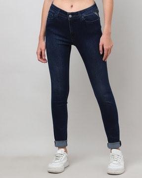 power stretch denim pants