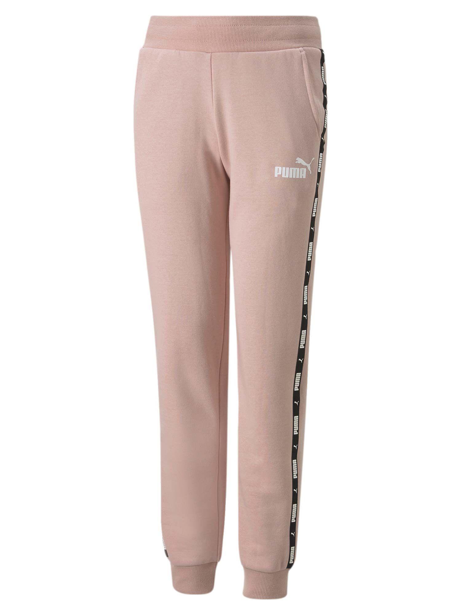 power tape girls pink joggers