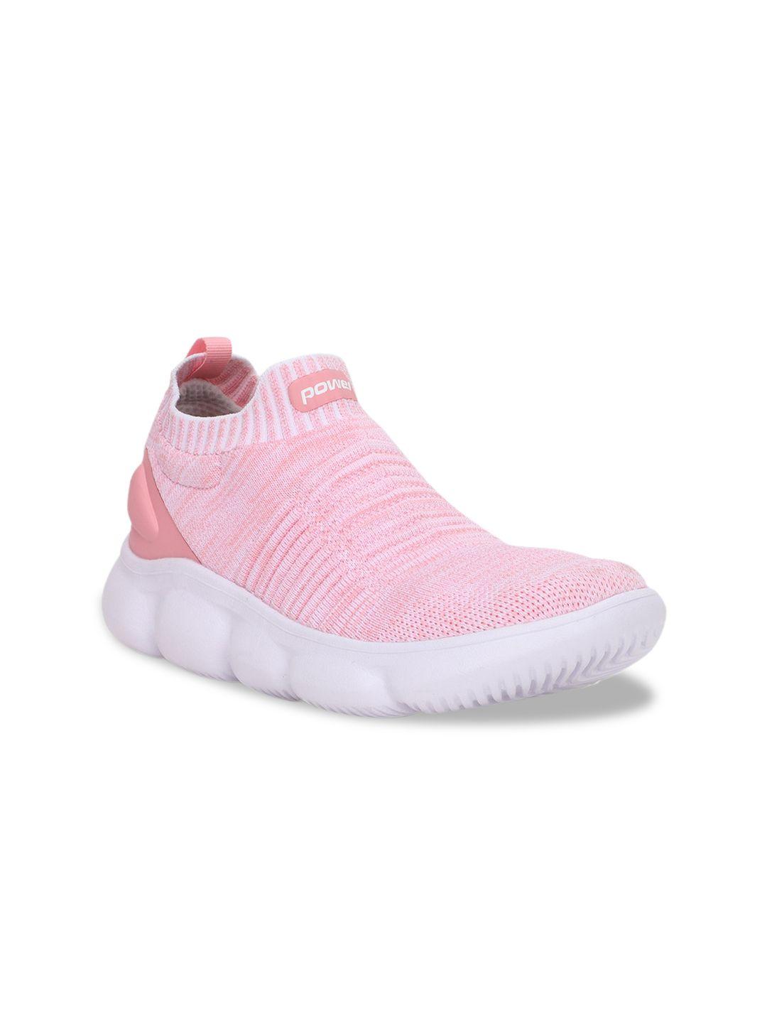 power women pink slip-on sneakers