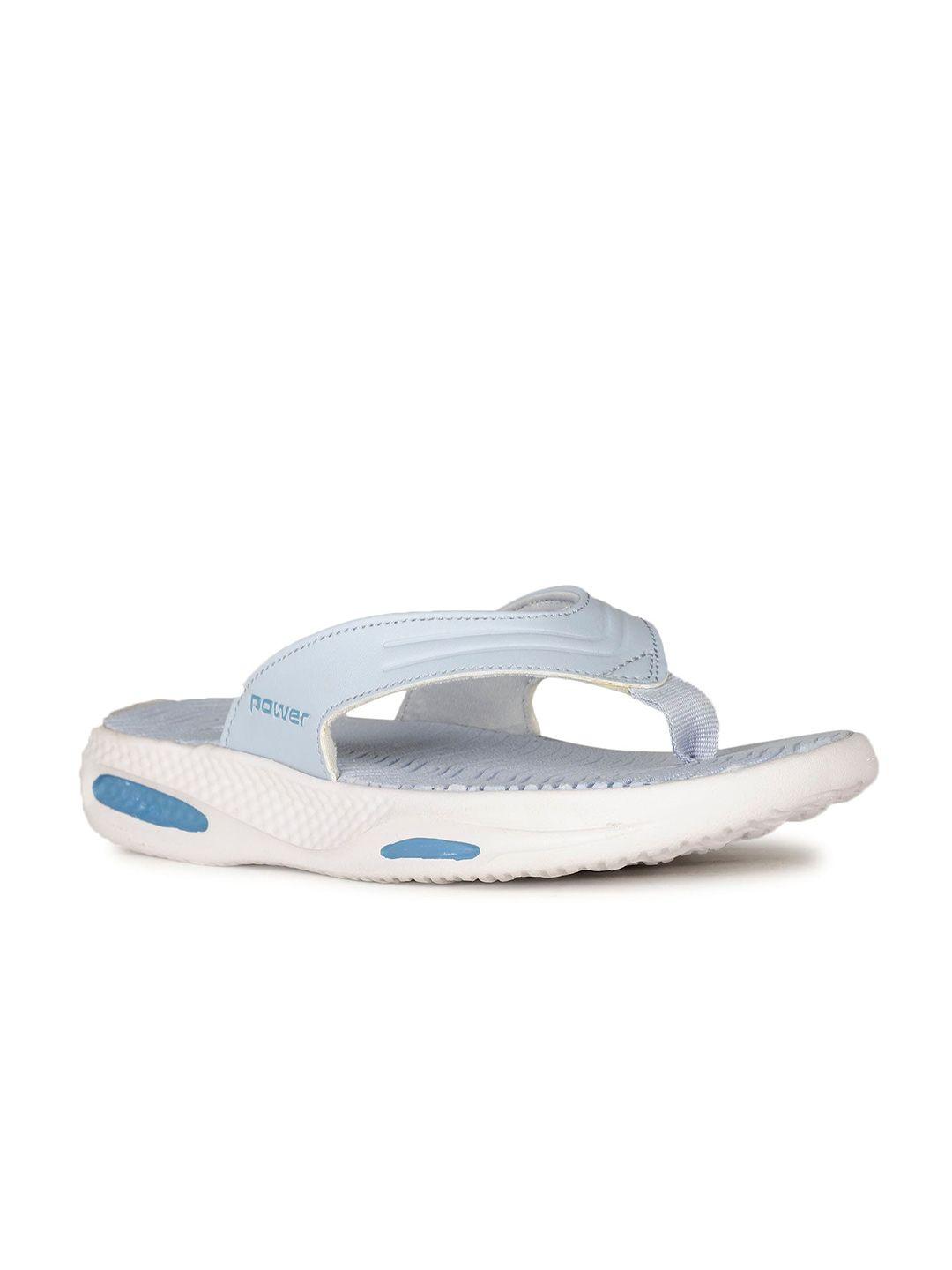 power women textured thong flip-flops