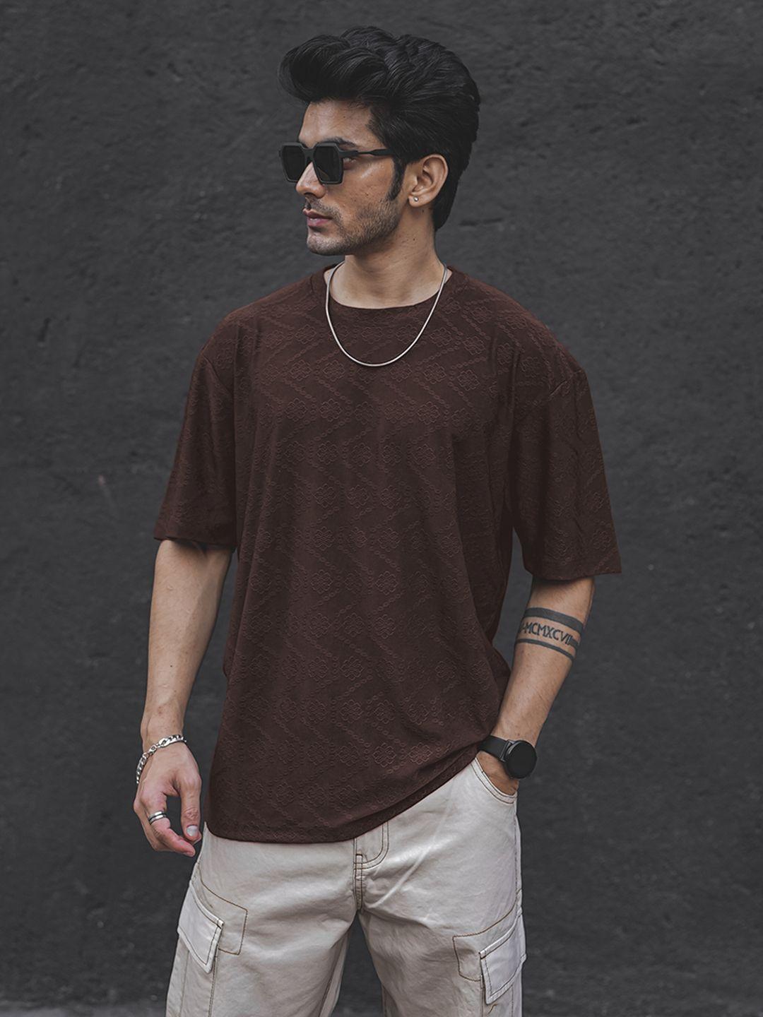 powerlook round neck oversized t-shirt