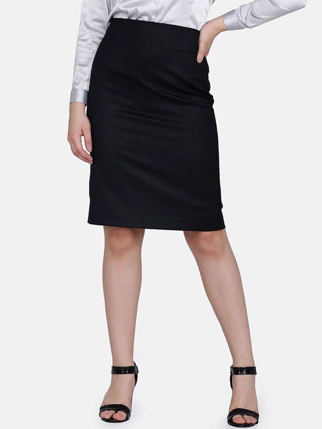 powersutra  women knee length formal pencil skirt