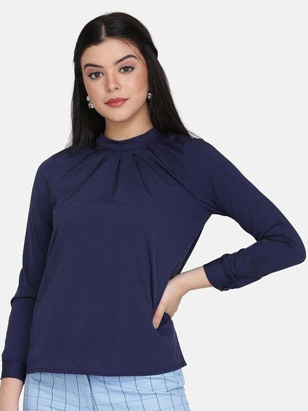 powersutra gathered high neck top