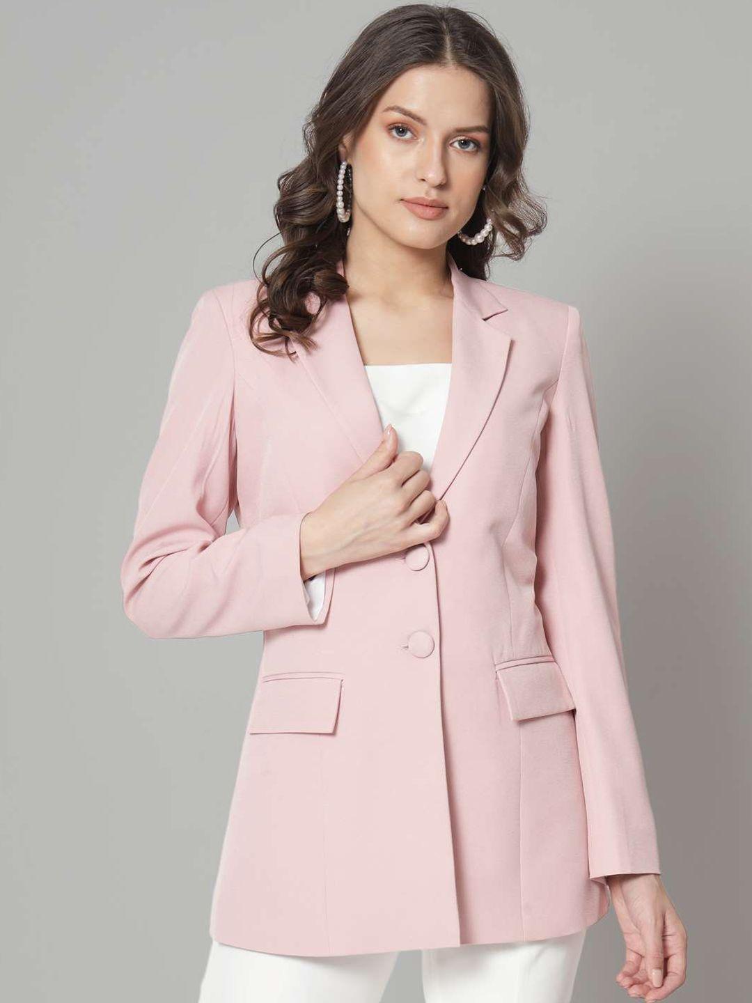 powersutra notched lapel single-breasted blazer