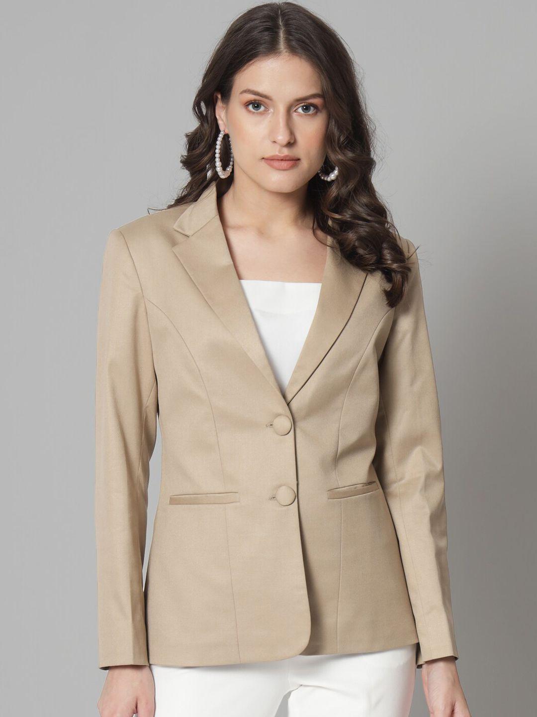 powersutra notched lapel single-breasted blazer