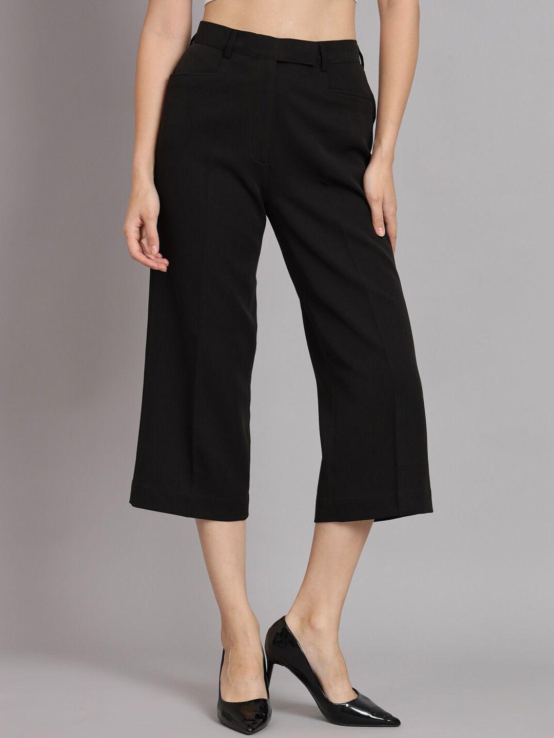 powersutra women mid-rise culottes trousers
