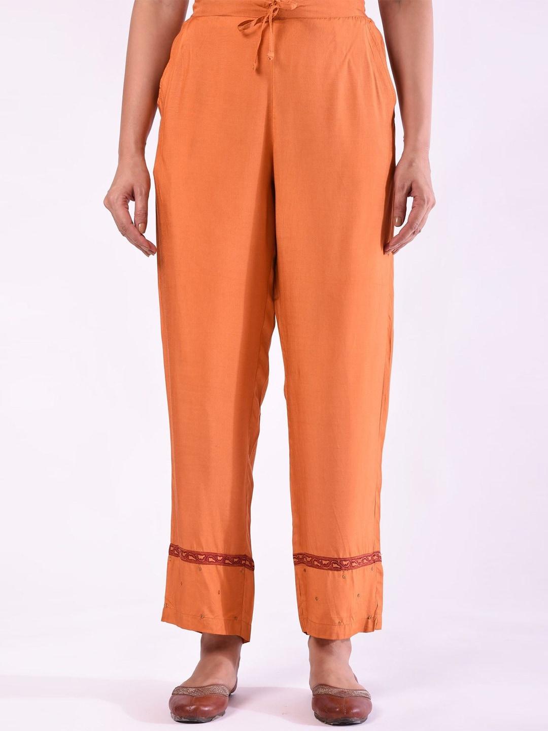 prakriti jaipur printed mid-rise trouser