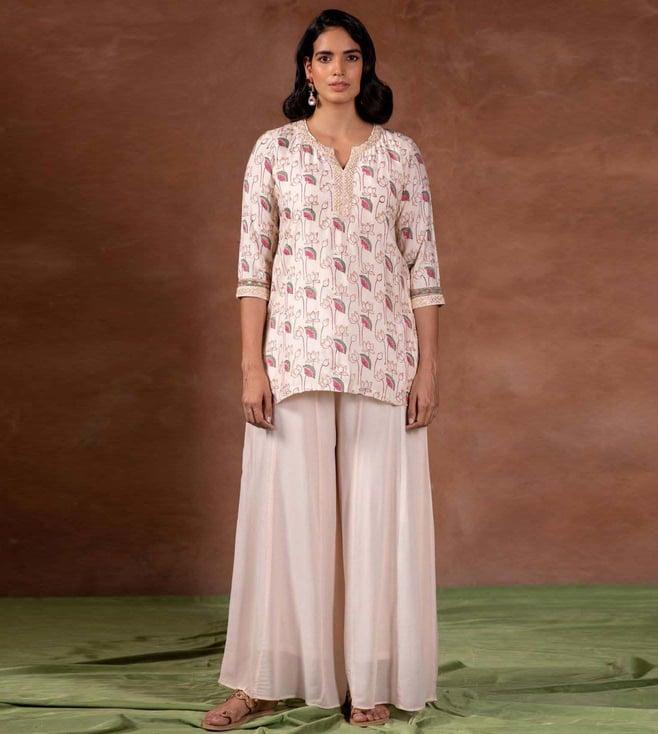 prakriti jaipur peach chaashini kamal kurta