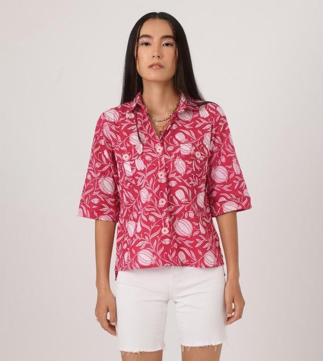 prakriti jaipur pink anar box shirt