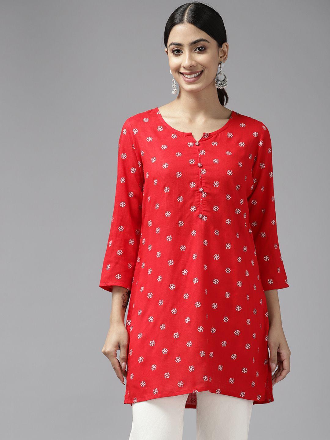 prakrti ethnic motifs printed kurti