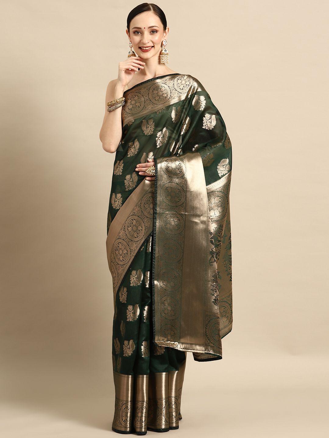 prasthan zari woven design saree