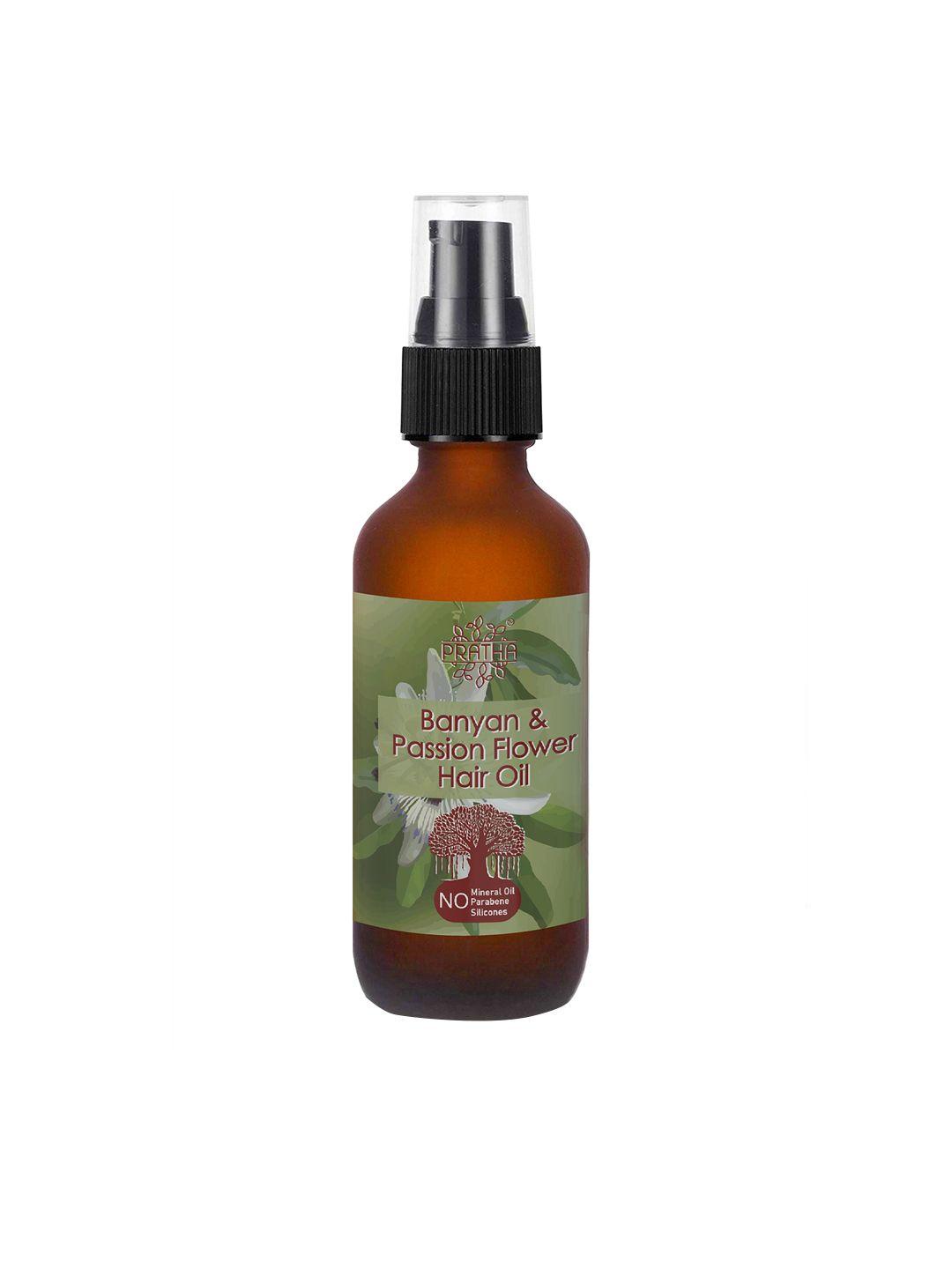 pratha banyan & passion flower hair oil 100 ml