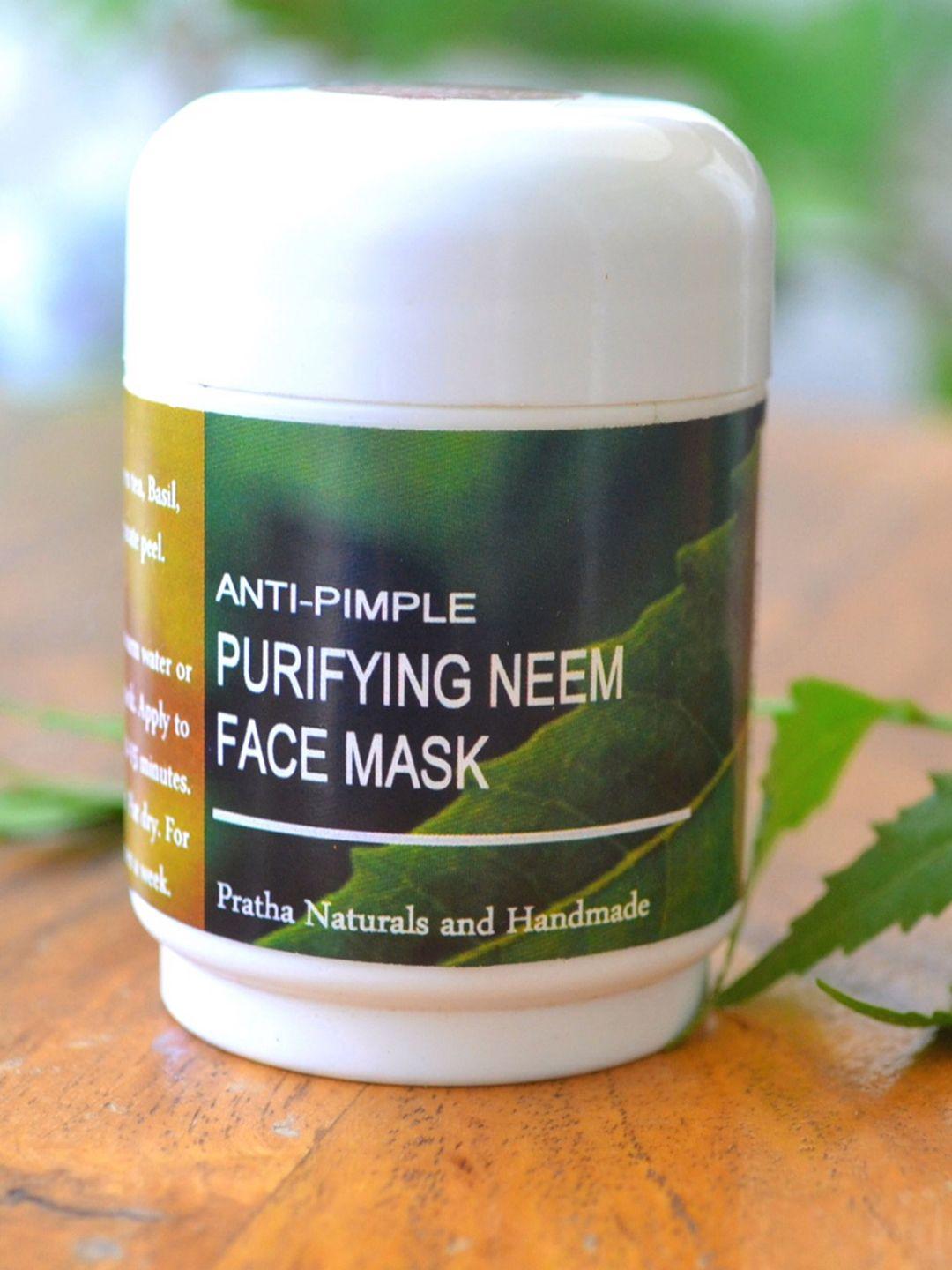 pratha anti-pimple purifying neem face mask - 50 g