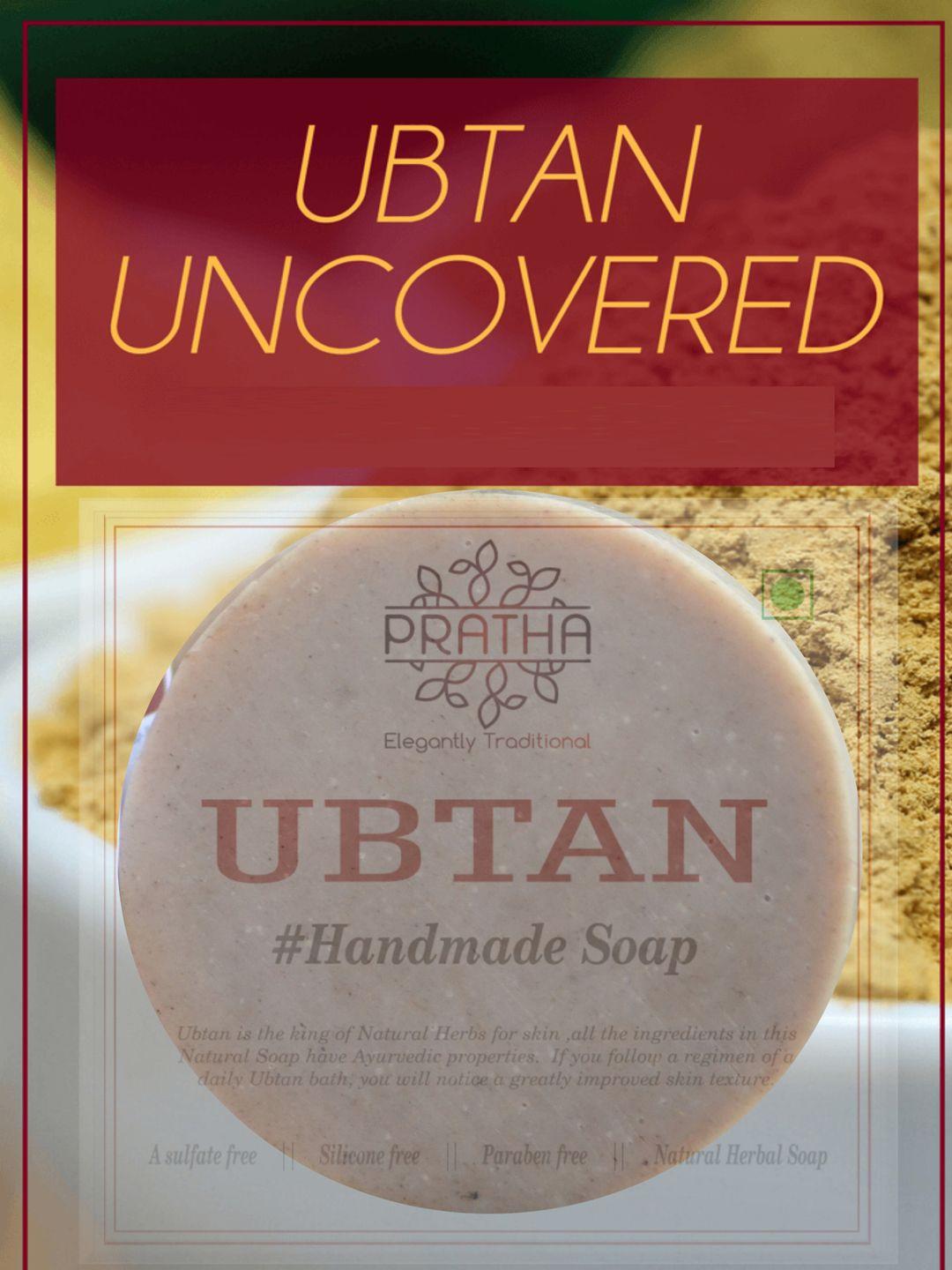 pratha pack of 2 ubtan handmade soap