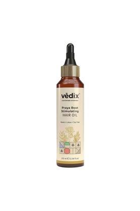 praya root stimulating hair oil with neem + lotus + tea tree