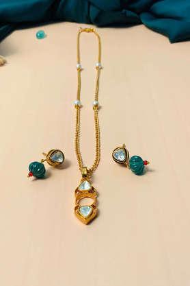 precious high quality polki necklace chain