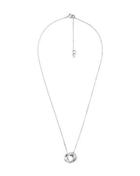 premium silver necklace - mkc1554an040