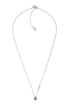 premium silver necklace mkc1453a8040