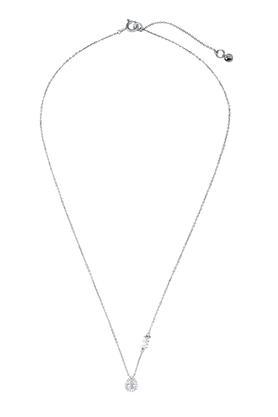 premium silver necklace mkc1453an040