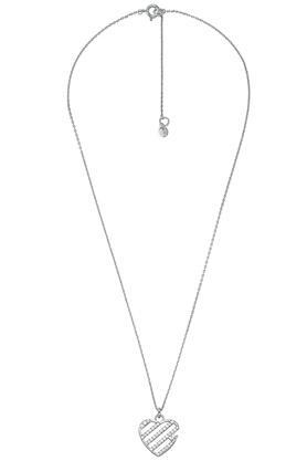 premium silver necklace mkc1618an040