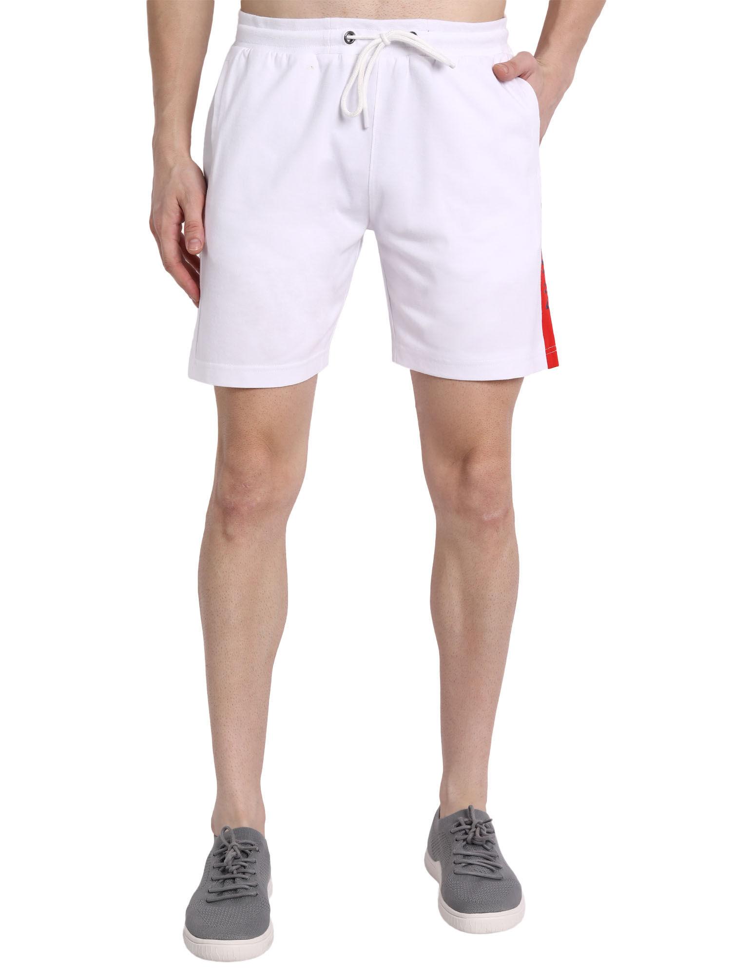 premium cotton printed men's regular shorts