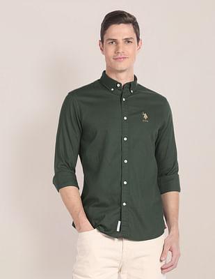 premium cotton solid shirt