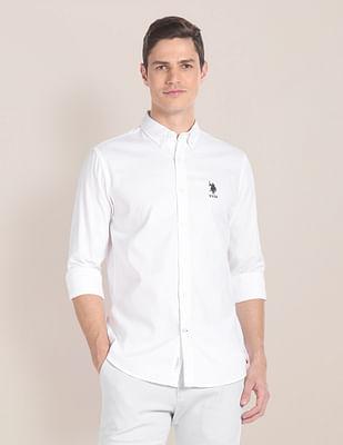 premium cotton solid shirt