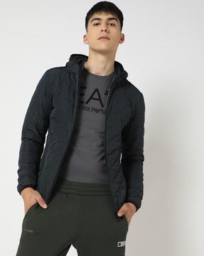 premium shield polyester regular fit jacket