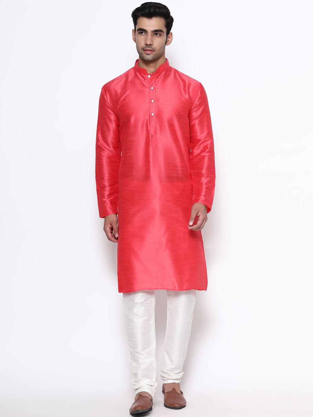 premroop- the style you love men solid kurta with churidar