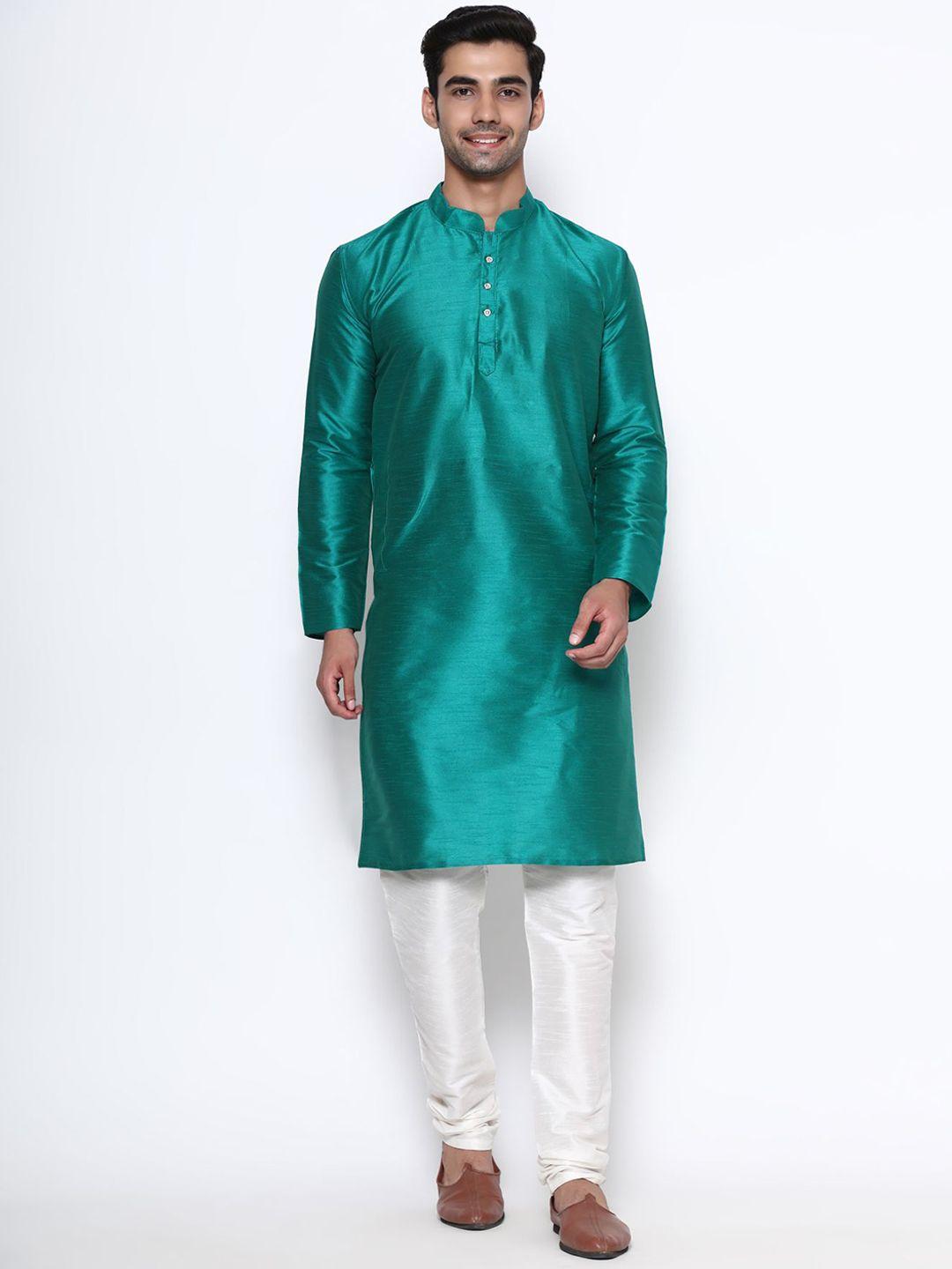 premroop- the style you love men solid kurta with churidar