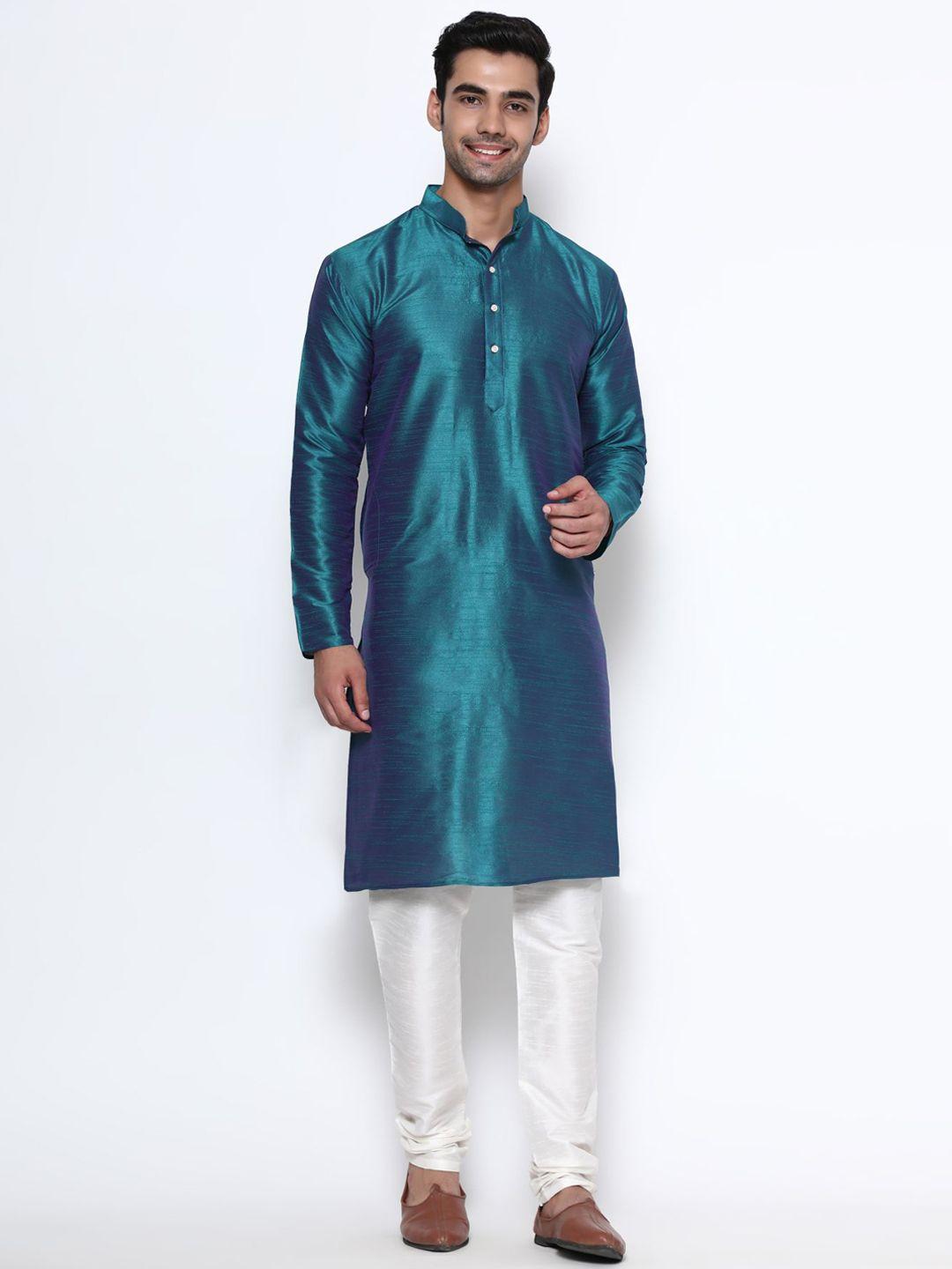 premroop- the style you love men solid kurta with churidar