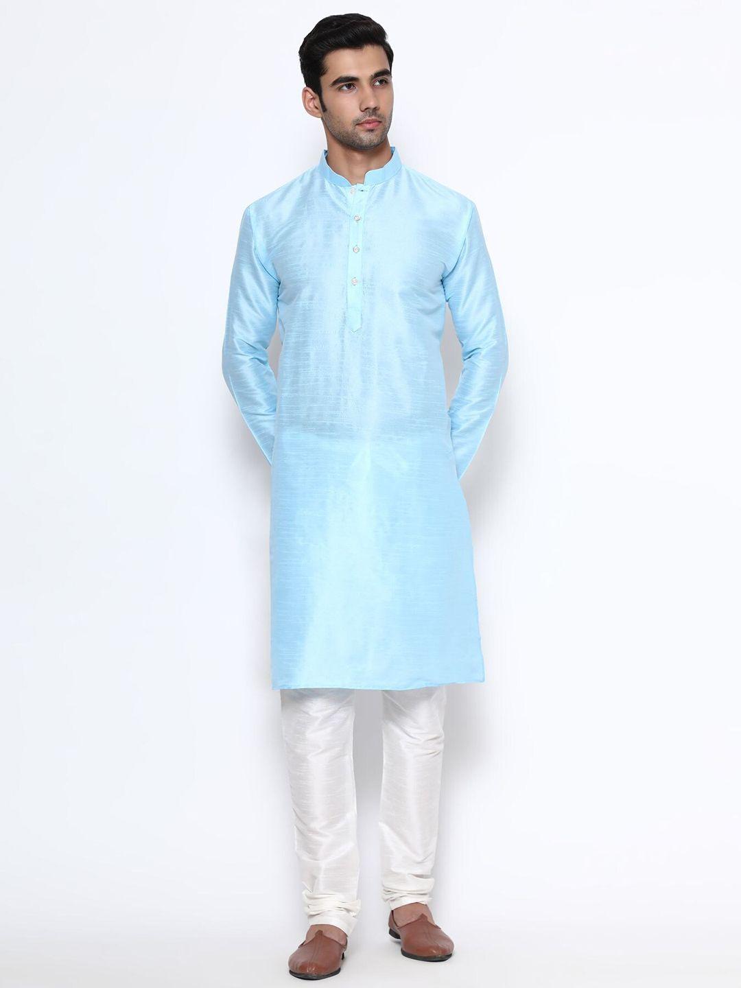 premroop- the style you love men solid kurta with churidar