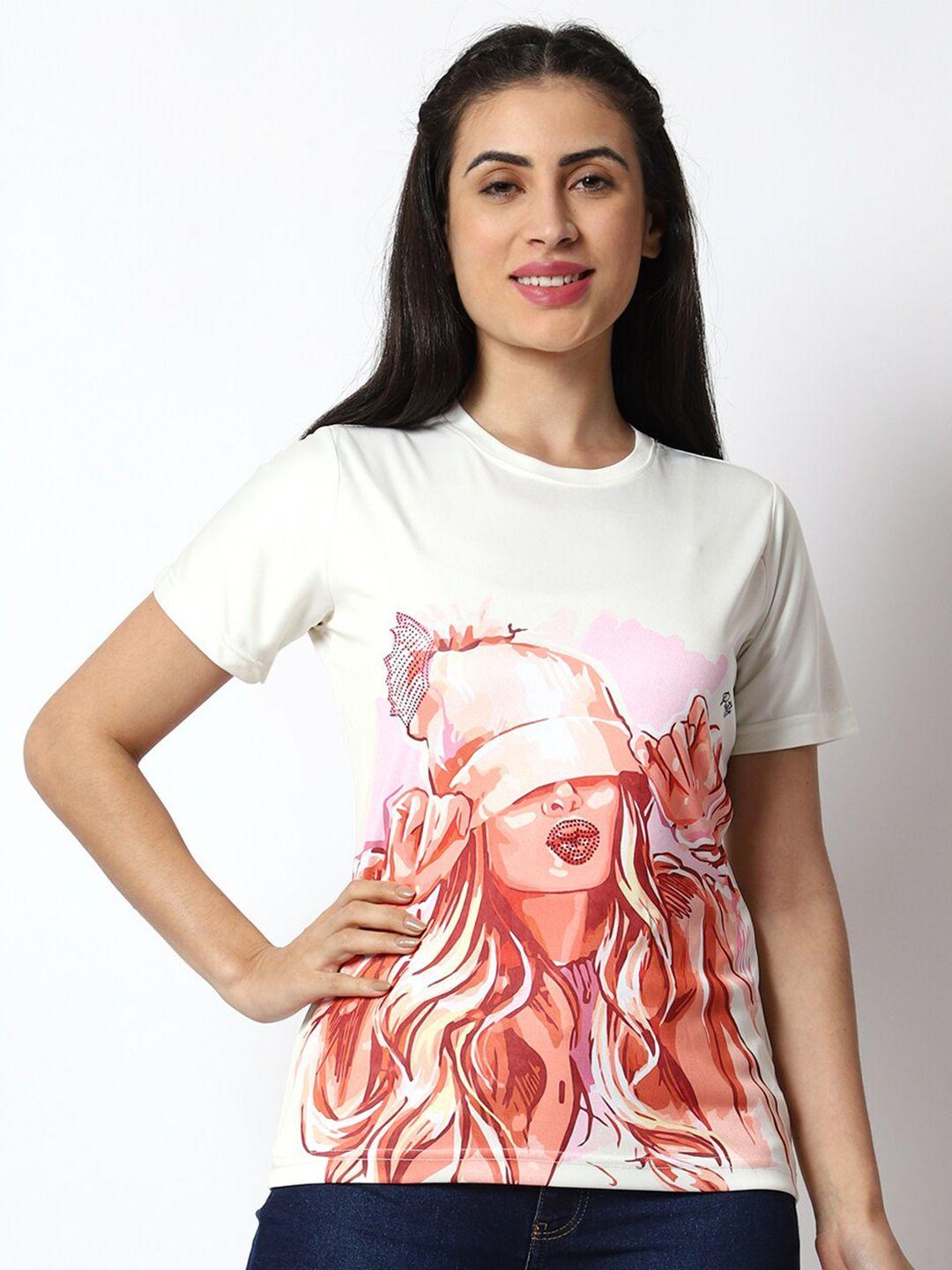 prettify women printed t-shirt