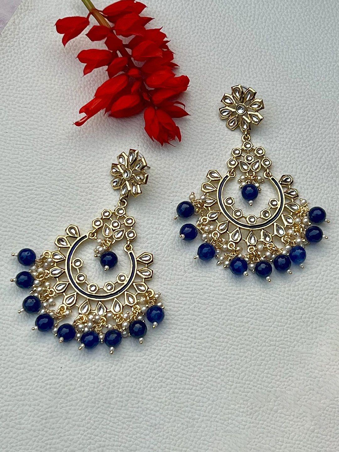 prettilicious contemporary chandbalis earrings