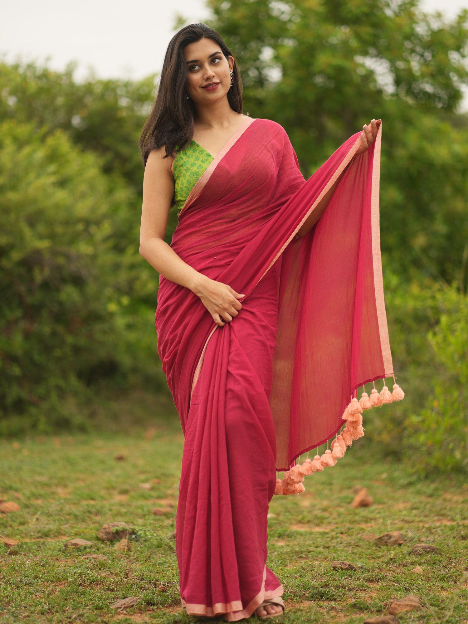 pretty little lies saree without blouse