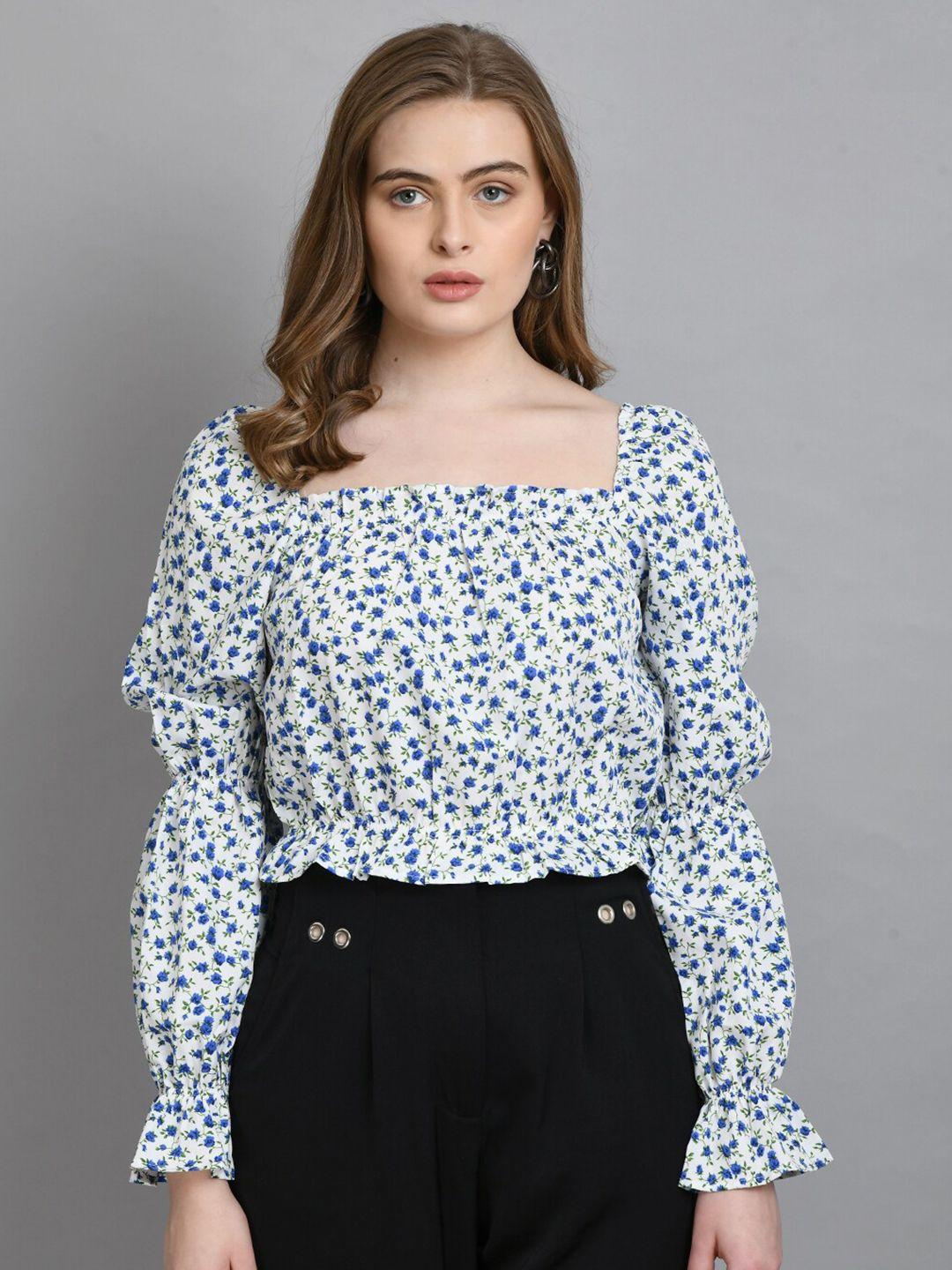 pretty loving thing  floral print top